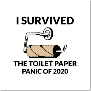 I Survived the Toilet Paper Panic of 2020 Posters and Art